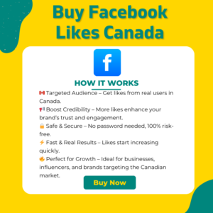 Buy Facebook Likes Canada