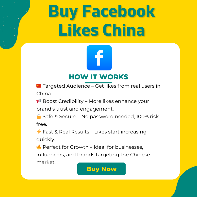 Buy Facebook Likes China