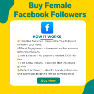 Buy Female Facebook Followers