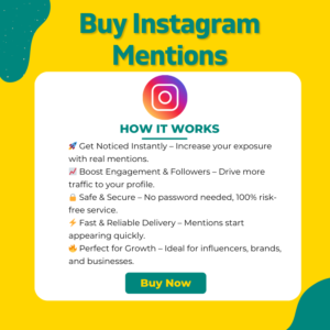 Buy Instagram Mentions