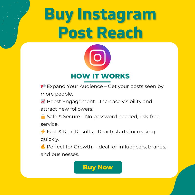 Buy Instagram Post Reach