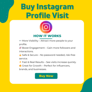 Buy Instagram Profile Visit