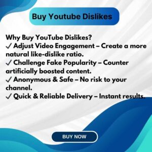 Buy Youtube Dislikes