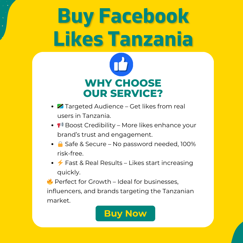 Buy Facebook Likes Tanzania