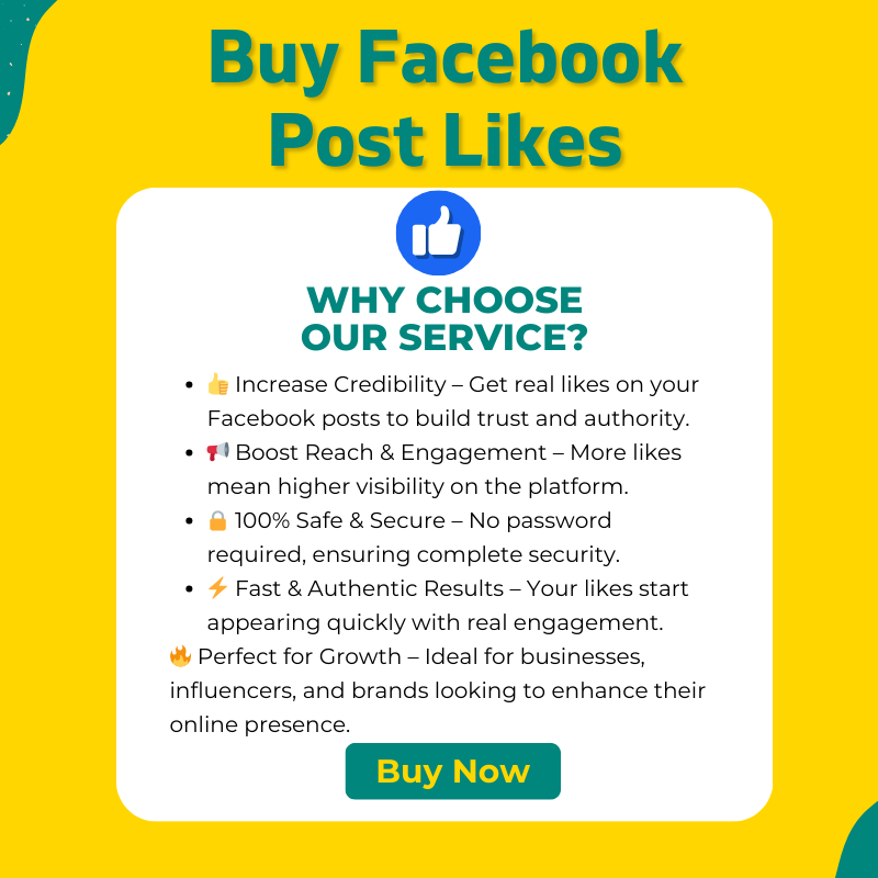 Buy Facebook Post Likes