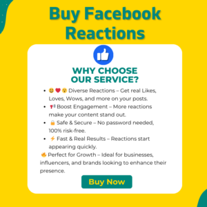 Buy Facebook Reactions