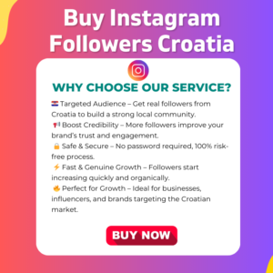 Buy Instagram Followers Croatia