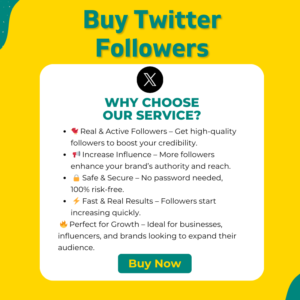 Buy Twitter Followers