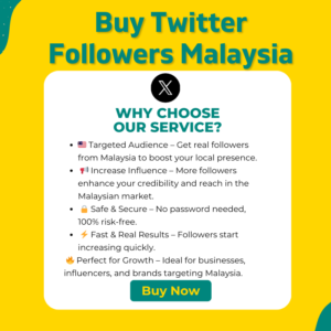 Buy Twitter Followers Malaysia