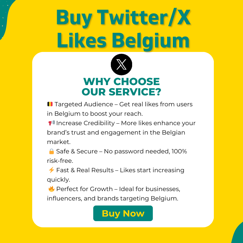 Buy Twitter Likes Belgium