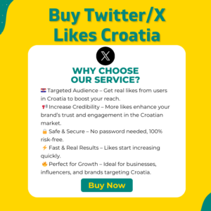 Buy Twitter Likes Croatia