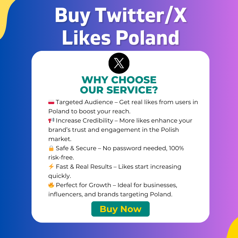 Buy Twitter/X Likes Poland